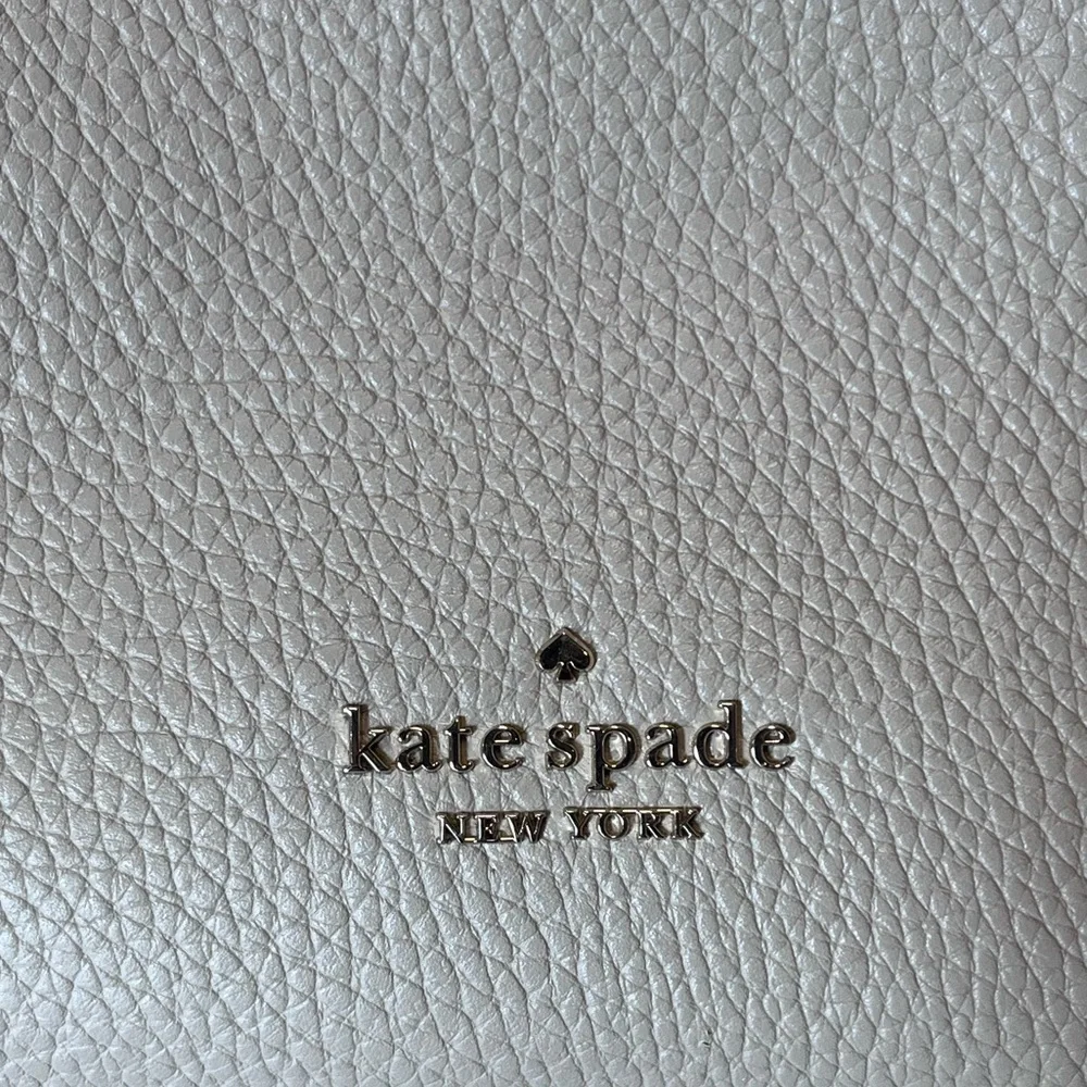 Kate Spade | Leila Medium Satchel Beige‎ Shoulder Handbag